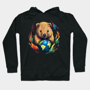 Wombat Earth Day Hoodie